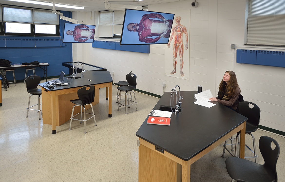 Hunterdon County Vocational School District, Biomedical Lab
